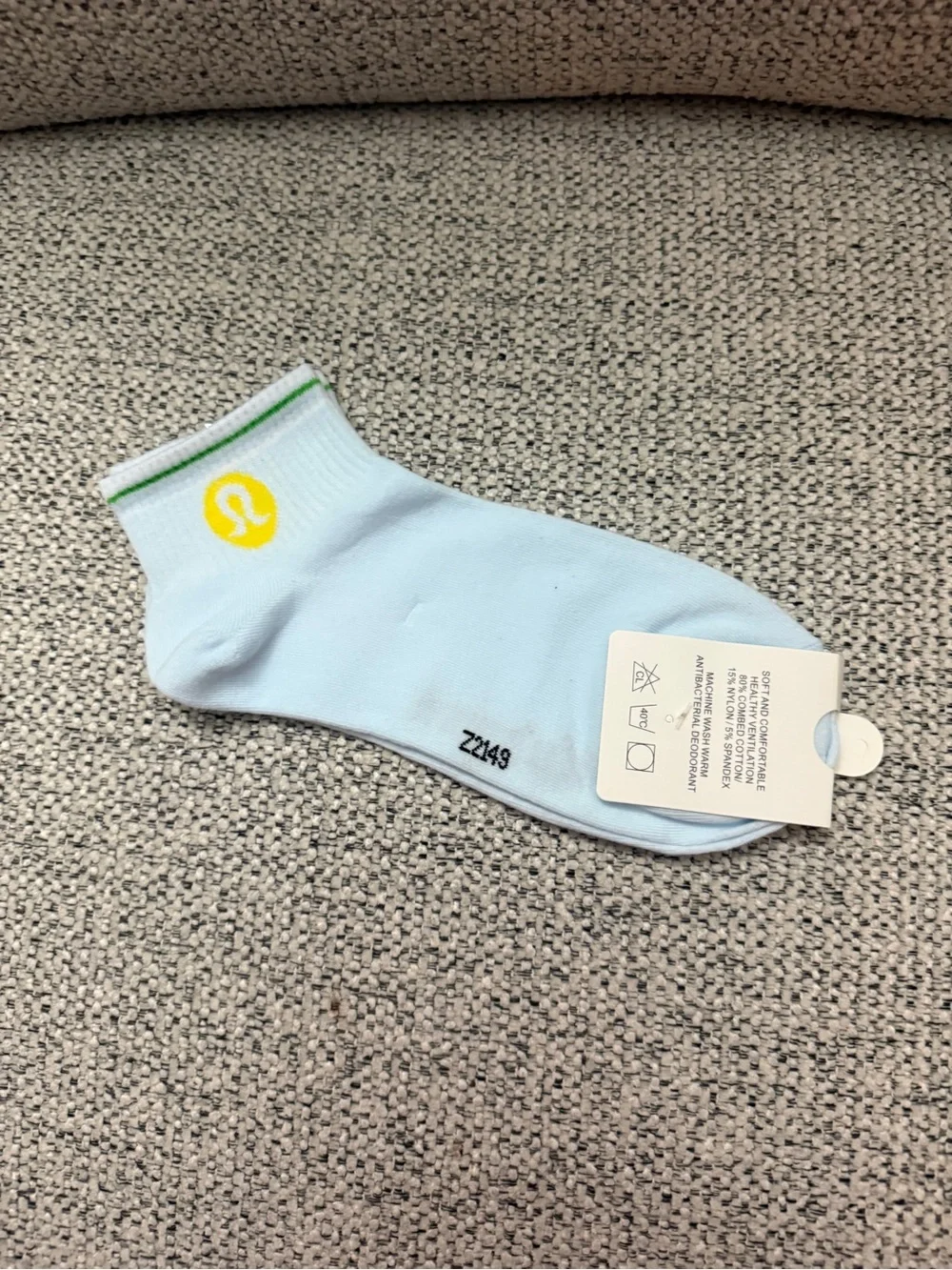 Lululemon Athletica - Light Blue Ankle Socks